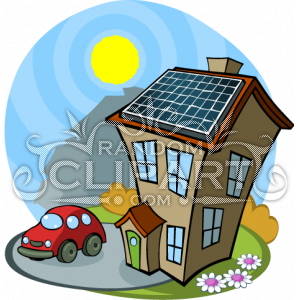 cartoon-house-with-solar-panel-1099