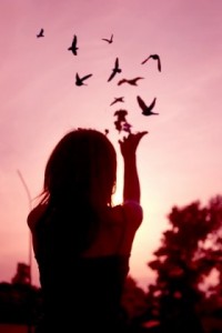 birds,pink,sky,woman,girl,happy-7b9994a29cd90dcd3ae8ca3d80d77da4_h